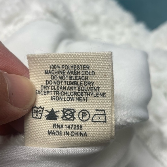 SIMPLY Southern Faux Fur Popcorn Puff 1/4 Zip Pullover Sweater, White, Small - Picture 7 of 9